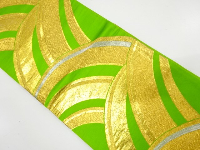 Japanese Kimono / Antique / Hanhaba Obi Silk